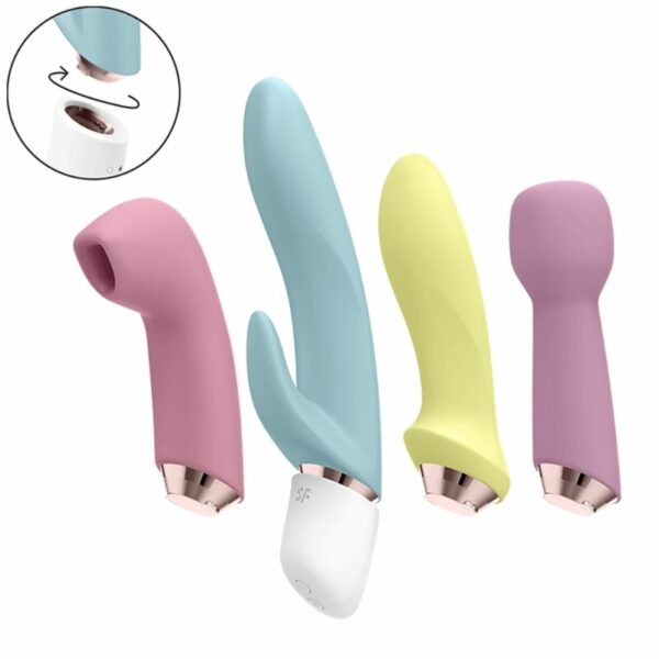SATISFYER - MARVELOUS FOUR SET VIBRADOR  SUCCIONADOR - Imagen 3