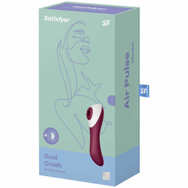 SATISFYER - DUAL CRUSH ESTIMULADOR Y VIBRADOR - Imagen 4