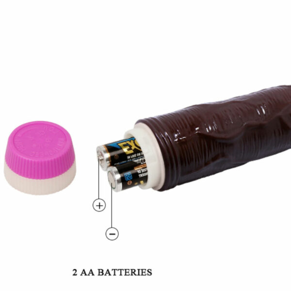 BAILE - WAVES OF PLEASURE VIBRADOR 23 CM MARRÓN - Imagen 4