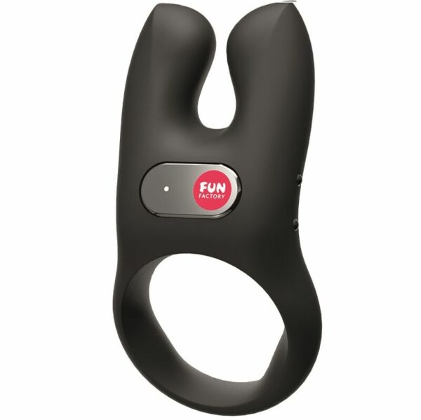 FUN FACTORY - NOS ANILLO VIBRADOR NEGRO - Imagen 2
