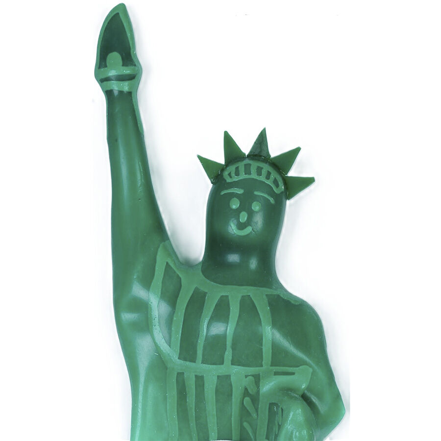 CONDOMERIE - PRESERVATIVO DECORATIVO PINTADO A MANO ESTATUA DE LA LIBERTAD MODELO 2