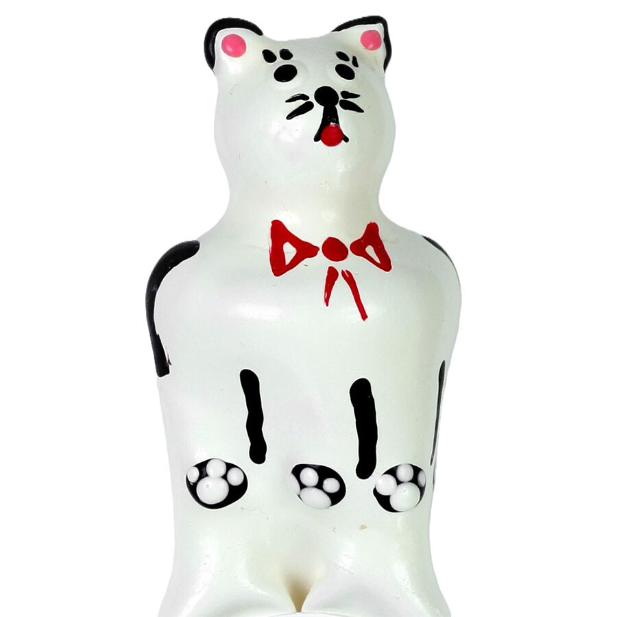 CONDOMERIE - PRESERVATIVO DECORATIVO PINTADO A MANO GATO MODELO 2
