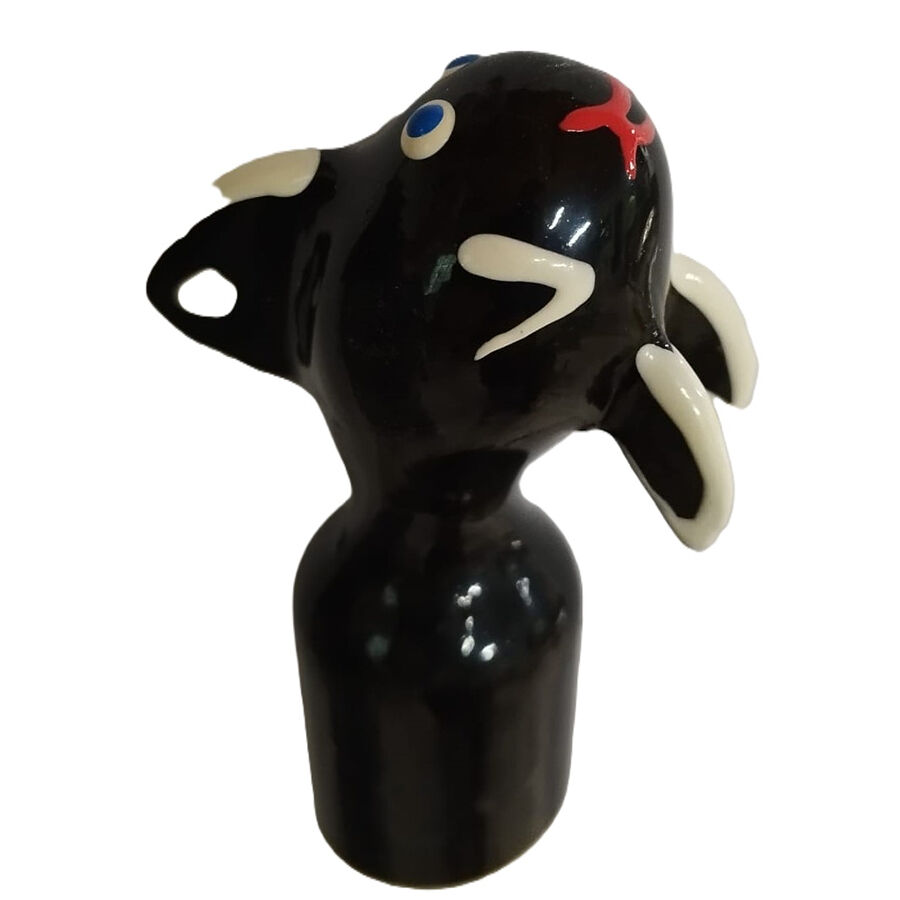 CONDOMERIE - PRESERVATIVO DECORATIVO PINTADO A MANO ORCA AMABLE