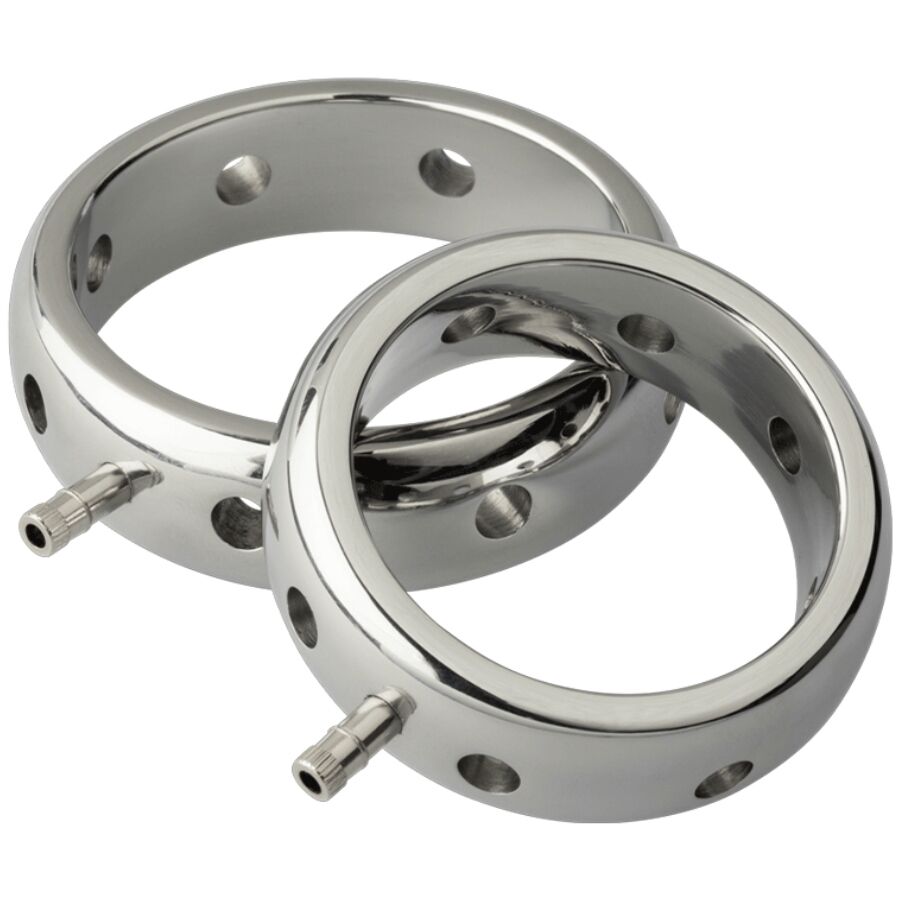 ELECTRASTIM - PRESTIGE ANILLO ELECTROMAGNÉTICO DE METAL PARA EL PENE 34 MM