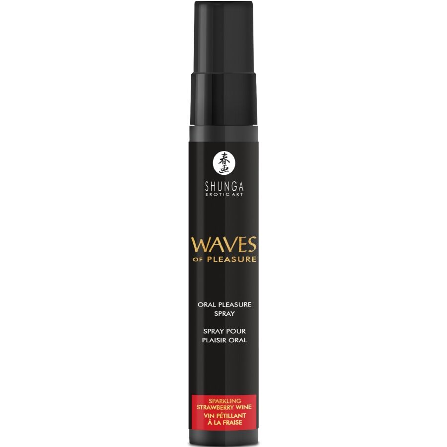 SHUNGA - WAVES PLEASURE SPRAY ORAL SEDUCTOR FRESA 20 ML - Imagen 2