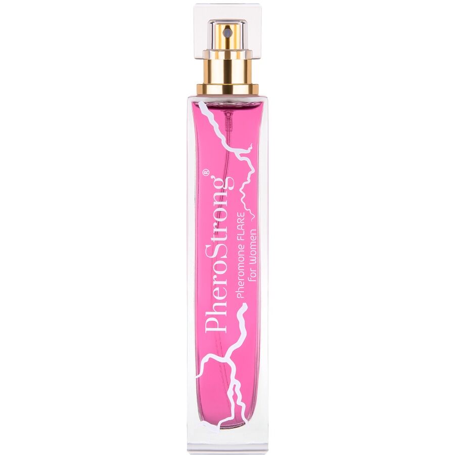 PHEROSTRONG - FLARE PERFUME CON FEROMONAS PARA MUJER 50 ML - Imagen 2