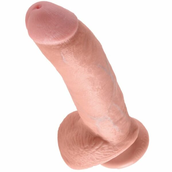 KING COCK - 9 PENE REALÍSTICO NATURAL 22.9 CM - Imagen 4