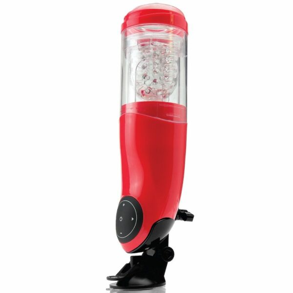 EXTREME TOYZ - PDX MEGA BATOR USB MASTURBADOR MASCULINO BOCA ROJO - Imagen 2