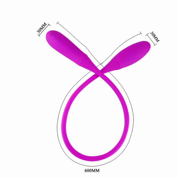 PRETTY LOVE - SMART SNAKY VIBE VIBRADOR 7 V + 3 TICKLING - Imagen 5