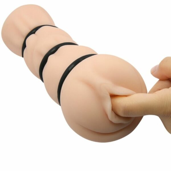 CRAZY BULL - VAGINA MASTURBADOR CON ANILLOS - Imagen 4
