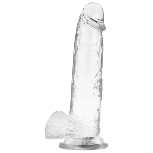 X RAY - CLEAR DILDO REALISTA TRANSPARENTE 22 CM -O- 4.6 CM - Imagen 5