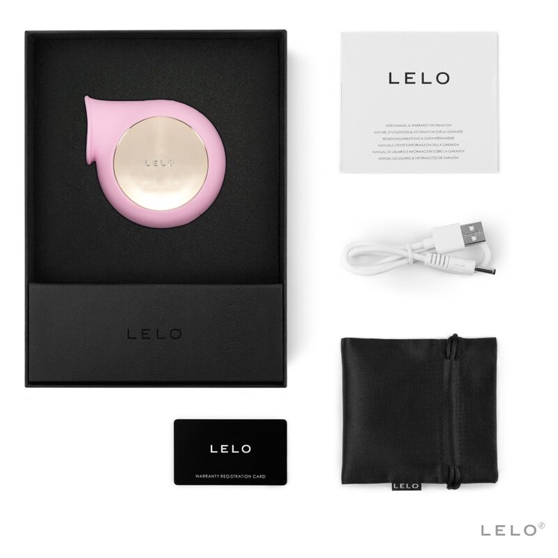 LELO - SILA ESTIMULADOR POR ONDAS DE CLITORIS ROSA - Imagen 2